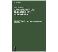 B. P. Q. R. S. D. T. W. Z. Berichtigungen Und Nachträge