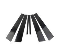 b poteau Montant garniture Compatible Avec Accord 2008 2009 2010 2011 2012 6 Pièces BC Post Poteaux Extérieurs Noirs Garnitures Fenêtre Porte Voiture Couvre Autocollant Décoratif