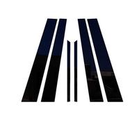 b poteau Montant garniture Compatible Avec Inspire 2003 2004 2005 2006 2007 2008 6 Pièces Garnitures Fenêtre Couverture Voiture BC Pilier Poteaux Autocollants Extérieures Noires Brillantes