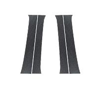 b poteau Montant garniture Compatible Avec Toyota Pour Tacoma 2005-2015 4 Pièces Garnitures Pilier Central Porte Fenêtre Voiture Autocollants Décoratifs Extérieures(Carbon Look)