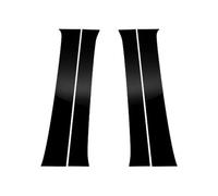 b poteau Montant garniture Compatible Avec Toyota Pour Tacoma 2005-2015 4 Pièces Garnitures Pilier Central Porte Fenêtre Voiture Autocollants Décoratifs Extérieures(Glossy Black)