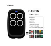 (B pour CARDIN) Télécommande Cardin S449 Qz2 Qz4 Code de rouleau 433,92 MHz S449-qz2 Txq449100 Txq449200