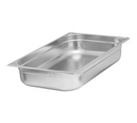 B.PRO Récipients GN 1/1 18/10 acier inoxydable, Profondeur : 100 mm, Contenu : 13,30 litres