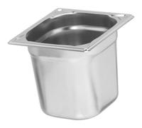 B.PRO Récipients GN 1/6 Acier inoxydable 18/10, Profondeur : 150 mm, Contenu : 2,20 litres