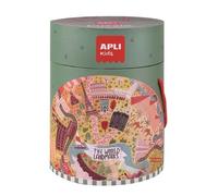 APLI kids - Puzzle circulaire - Monuments - puzzle - 48 pièces G
