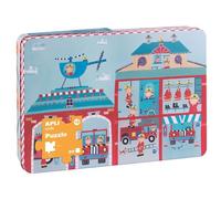 APLI Puzzle B.Puzzle Metal Caserne de pompiers 24u