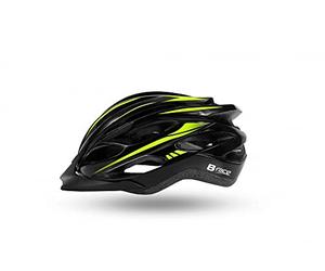 B-Race Noir 54/58 Casque GRANITH in-Mold Bleu Clair Unisex-Adult