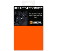 B REFLECTIVE 3M® Colors™, Feuille Autocollants Rétro-Réfléchissants à découper, Multi Support : Vélo, Scooter, Trottinettes, Tous Types de Casques, 3M Technology, 20x30 cm, Orange