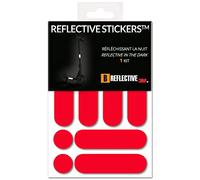 B REFLECTIVE - Kit Stickers Bandes Réfléchissants Trottinette & EDPM - Autocollants 3M Technology™ - Haute Visibilité - Discret & Design - Adhérence maximale - Rouge