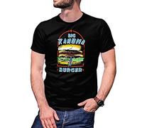 B&S Boutique Big Kahuna Burger That's a Tasty Burger Samuel Jackson T-Shirt Noir pour Homme Size XL