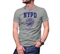 B&S Boutique Brooklyn 99 Inspired by Series New York Police Nine Nine Precinct T-Shirt Gris pour Homme Size XXL