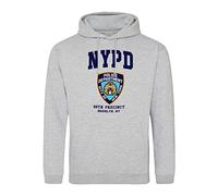 B&S Boutique Brooklyn 99 New York Police Nine Nine Precinct Sweat A Capucha Gris Unisex Size L