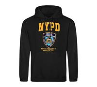 B&S Boutique Brooklyn 99 New York Police Nine Nine Precinct Sweat A Capucha Noir Unisex Size L