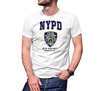 B&S Boutique Brooklyn 99 New York Police Nine Nine Precinct T-Shirt Blanc pour Les Hommes Size 3XL