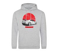 B&S Boutique Godzila Skyline GTR R35 JDM Legends Sweat A Capucha Gris Unisex Size XL