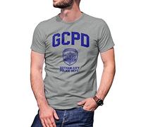 B&S Boutique Gotham City Police Department T-Shirt Gris pour Homme Size L