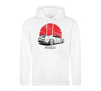 B&S Boutique GTR Skyline GTR R35 JDM Legends Godzila Sweat A Capucha Blanc Unisex Size XL