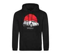 B&S Boutique GTR Skyline GTR R35 JDM Legends Godzila Sweat A Capucha Noir Unisex Size M