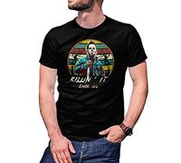 B&S Boutique Halloween Michael Myers Killin' it sine 1978 T-Shirt Noir pour Homme Size M