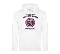 B&S Boutique University of American Samoa Law School Sweat A Capucha Blanc Unisex Size M