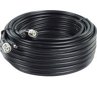 B & S Technology RG 59/20 BNC (sf) alimentation, vidéo Rallonge [1x DC femelle 5.5 mm, BNC mâle - 1x DC mâle 5.5 mm, BNC mâle] 20