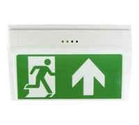 B-SAFETY BR530030 Eclairage LED dissue de secours montage apparent au plafond, montage apparent au mur Sortie, issue de secours, droite, gauche G