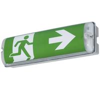 B-SAFETY BR564230 Eclairage LED d'issue de secours montage apparent au mur Sortie, issue de secours, droite, gauche