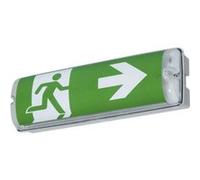 B-SAFETY BR564230 Eclairage LED dissue de secours montage apparent au mur Sortie, issue de secours, droite, gauche G