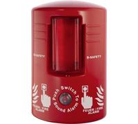 B-SAFETY TOP-ALARM Détecteur d'incendie à pile(s) (l x H x P) 75 x 260 x 160 mm