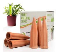 B SEPOR 6 doseurs d'irrigation XL en Argile pour Bouteilles Verre/Pet Terracotta pour Les Plantes arrosant, pour Les Vacances