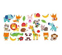 B.Sticker Mousse Eva Animaux 24u