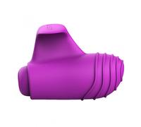 B Swish - Vibromasseur Doigt Bteased - Violet avec Reliefs
