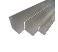 B&T Metall - Cornière en aluminium - 80 x 40 x 4 mm - Alliage AlMgSi0,5 F22 - Soudable - Anodisable - Longueur : environ 0,5 m (500 mm + 0/- 3 mm)