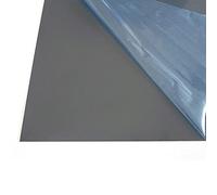 B&T Metall Découpe de tôle en aluminium, 0,8 mm d'épaisseur, gris anthracite RAL 7016, qualité de façade