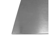 B&T Metall Tôle d'acier galvanisé St 1203 | 0,75 mm d'épaisseur | Tôle fine DX51 découpée à la taille 20 x 100 cm (200 x 1000 mm)
