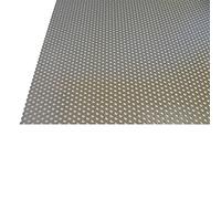 B&T Metall Tôle perforée en aluminium, 1,0 mm d'épaisseur, diamètre des perforations 3 mm, trous décalés, RV 3-5
