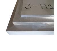 B & T Panneau en aluminium métal 8 mm d'épaisseur ALM g4,5mn F 28 (5083) Plaque Alu Embouti Blank naturel Découpage sur mesure