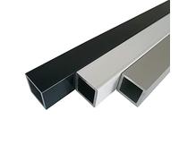 B&T Tuyau carré en aluminium revêtu par pulvérisation