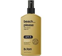 B.Tan Beach Please Deep Tanning Dry Spray Sunscreen Oil SPF 7 For Unisex 6.7 oz Oil