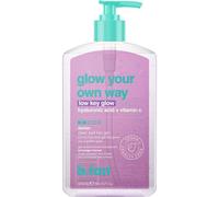 b.tan Dark Clear Self Tan Gel | Glow Your Own way, Low Key Glow - Transfer-Resistant Sunless Tanning Gel, Packed with Hyaluronic acid & Vitamin C, 16 Fl Oz