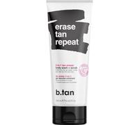 b.tan Effaceur d'Autobronzant & Gel Douche | Erase Tan Repeat - Gel Douche Exfoliant 2-en-1, Exfolie l'Autobronzant & les Peaux Mortes, Effaceur de Bronzage Express, Prépare la Peau en Douceur, 237 ml