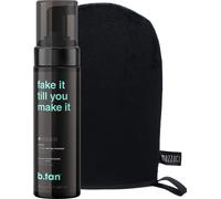 B.Tan it fake until you make it + gloves