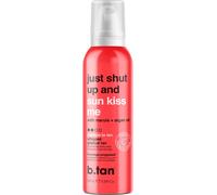 b.tan Just Shut Up And Sun Kiss Me 207ml - Mousse légère bronzante et lumineuse à l'huile d'argan et de marula, bronzage progressif doré