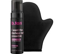 b.tan Mousse Autobronzante | Get The Darkest Tan Possible Bundle - Fake Self Tanning Foam, Sunless Tanner, Vegan, Cruelty Free, 200ml