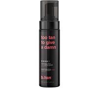 b.tan Mousse Autobronzante | Too Tan To Give A Damn - 1 Heure, Sans Mimmicks, Sans Fausse Odeur de Bronzage, Sans Méchants Ajoutés, Végétalien, Sans Cruauté Envers Les Animaux, 6.7oz