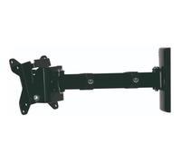 B-Tech BT7512PB Support Mural Fixe pour écran Plat avec Bras Unique,Inclinaison et pivotement