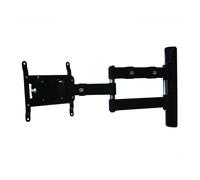 B-Tech BT7515/PB - Support mural articulé double pour écran jusqu'à 47"