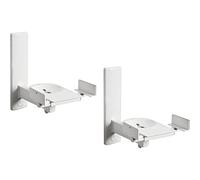 B-Tech Support mural pour haut-parleurs BT77 Ultragrip Pro - Blocage latéral, inclinable - Blanc