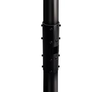 B-Tech BT7824 - Connecteur de poteau externe pour câbles, 50 mm, noir
