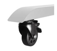 Accessoire de montage d'écran plat - B-Tech - BT8380-CASTORS - Noir - 40 mm - 193 mm